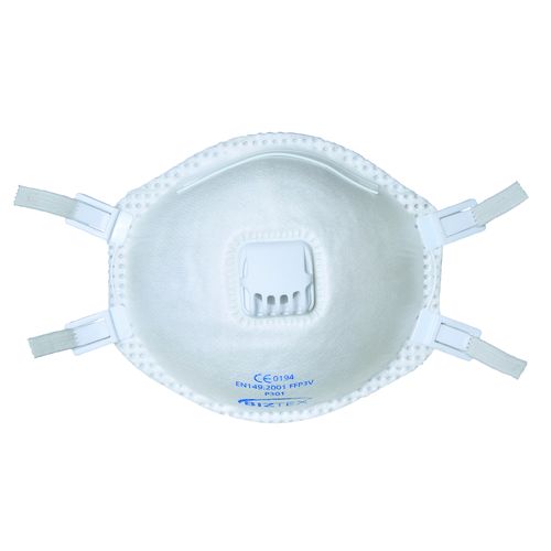 P303 FFP3 Valved Dolomite Respirator (5036108260157)